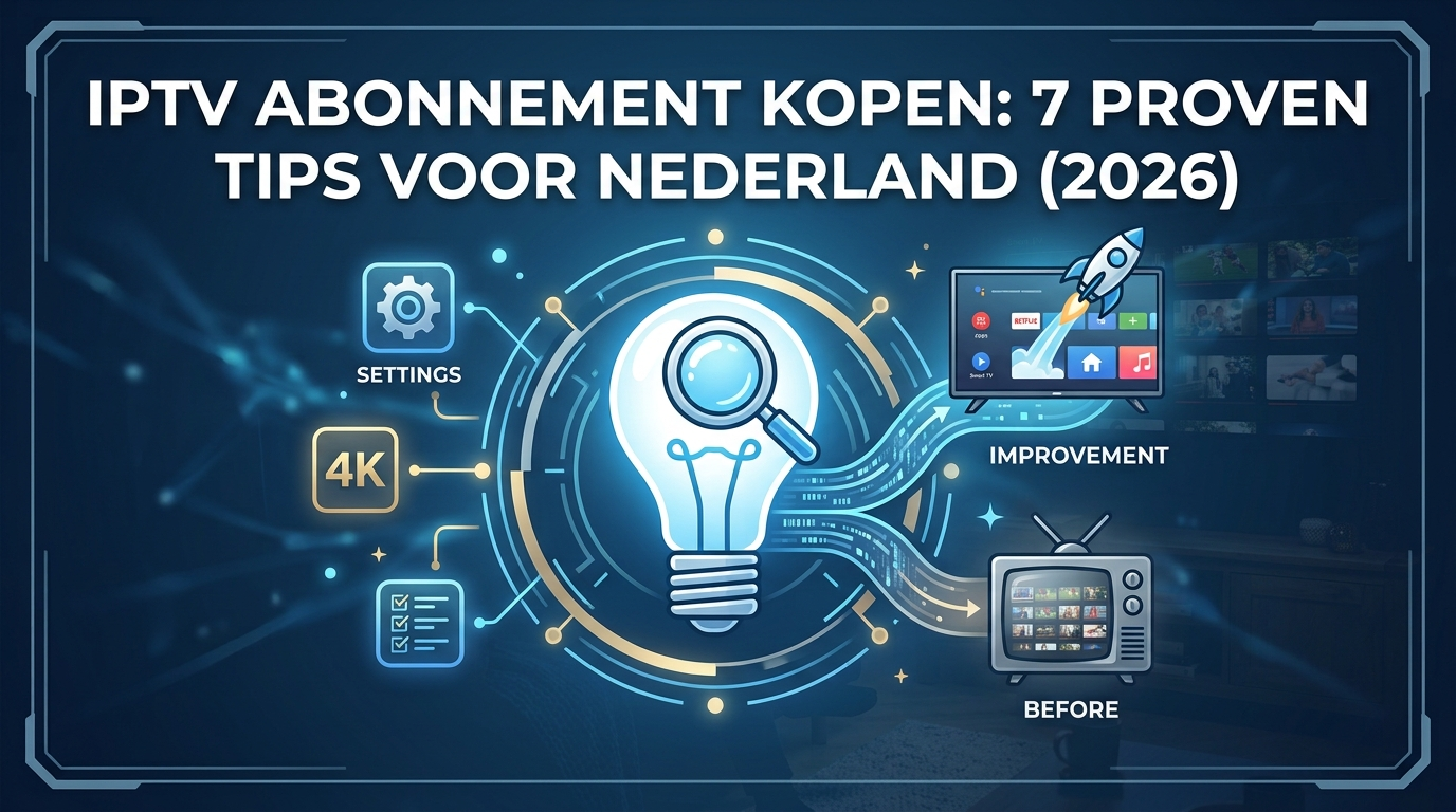 IPTV Abonnement Kopen: 7 Proven Tips Voor Nederland (2026)