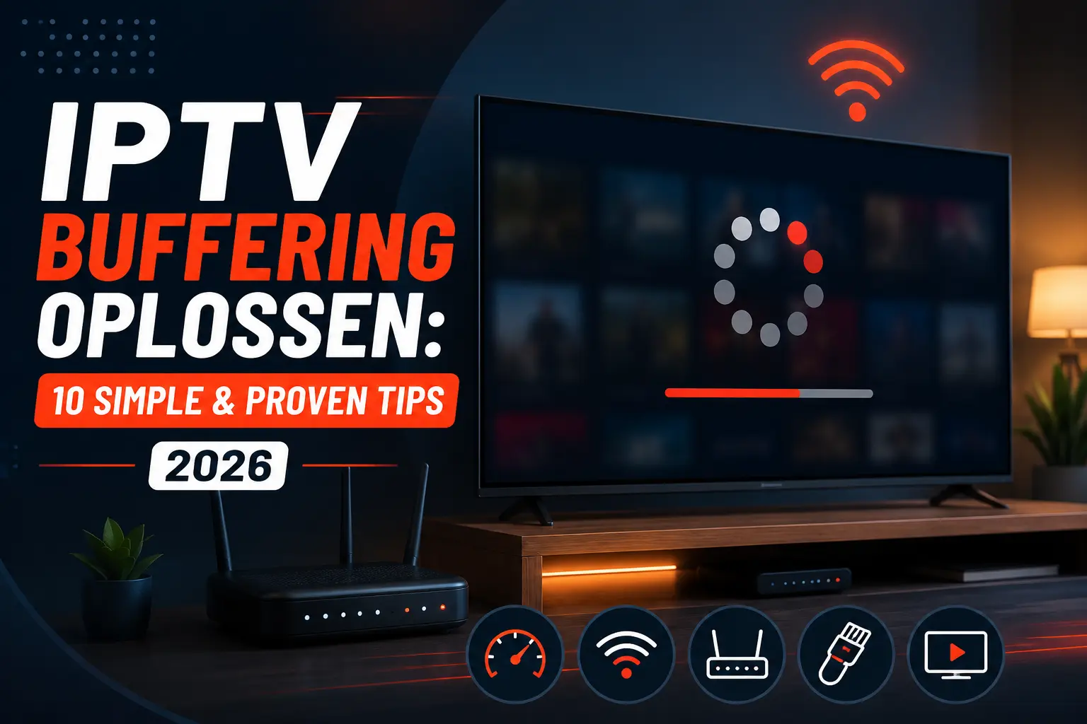 IPTV Buffering Oplossen: 10 Simple & Proven Tips (2026)
