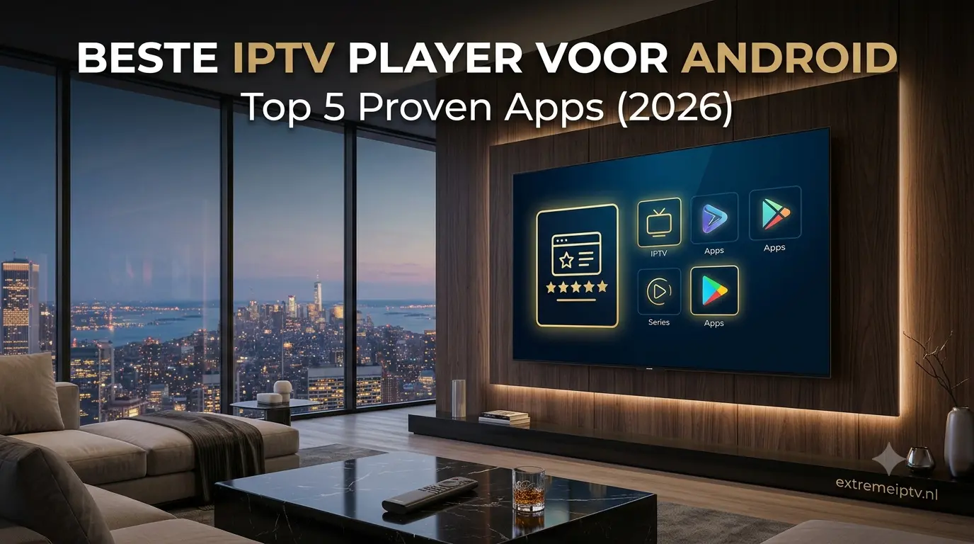 Beste IPTV Player Voor Android: Top 5 Proven Apps (2026)