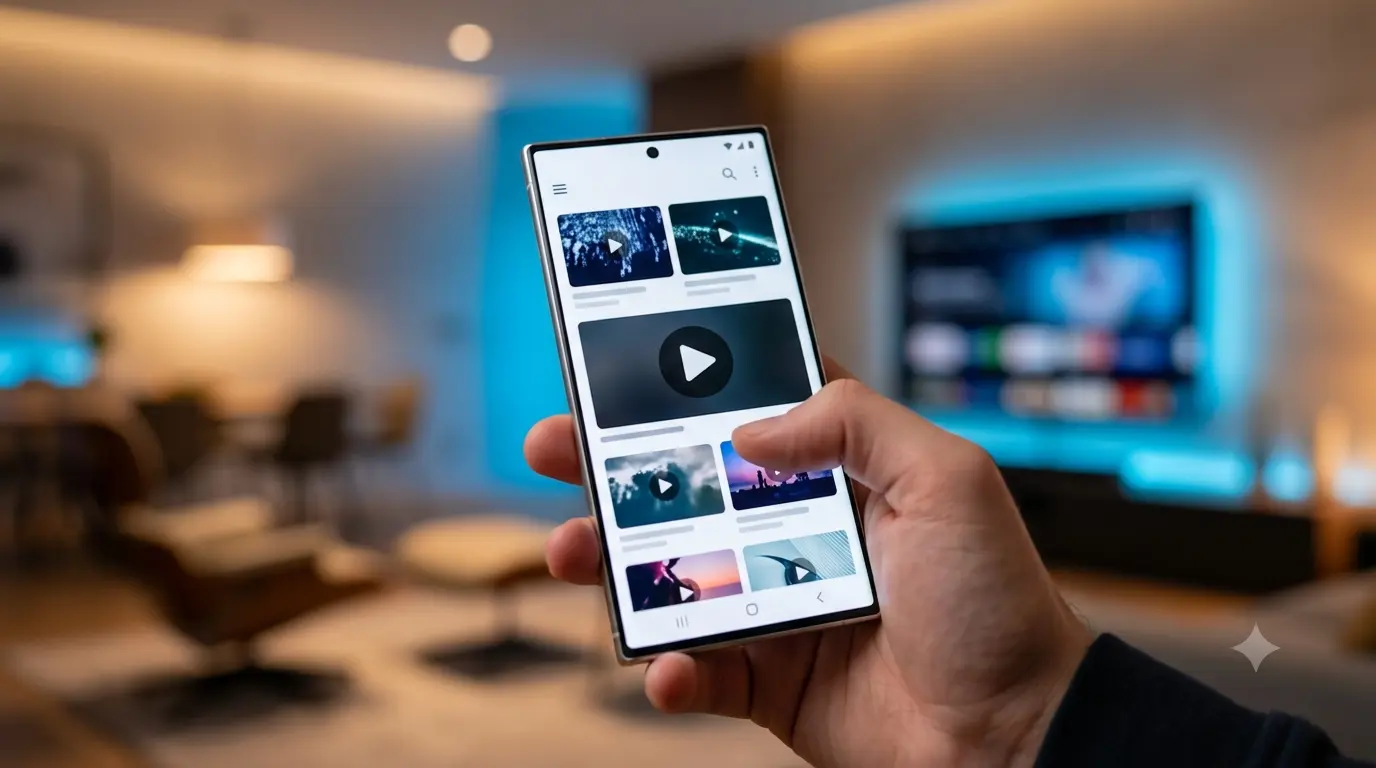 IPTV player gebruiken op zowel telefoon als Android TV