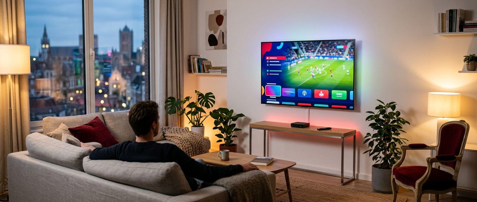 IPTV Belgique streaming en direct sur Smart TV, box Android et smartphone